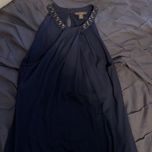 Beautiful and simple navy dress
